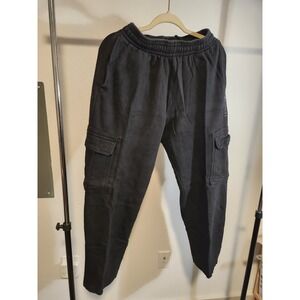 AND1 Men's Gray Cargo Sweatpants Joggers Athletic Training Pants